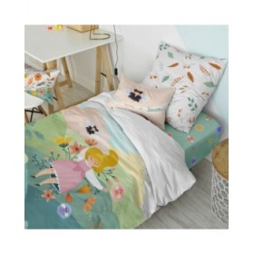 Set di copripiumino HappyFriday Mr Fox Dreaming   Multicolore Singolo 2 Pezzi