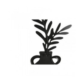 Statua Decorativa Home ESPRIT Naturale Vaso Boho 28,5 x 2 x 50 cm (4 Unità)