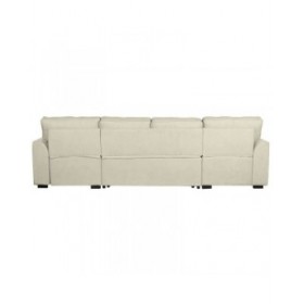 Divano Letto Home ESPRIT Sabbia Moderno 298 x 154 x 92 cm