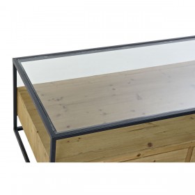 Tavolino da Caffè DKD Home Decor 8424001831241 Abete Cristallo Metallo (120 x 60 x 40 cm)