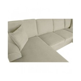 Divano Letto Home ESPRIT Sabbia Moderno 298 x 154 x 92 cm
