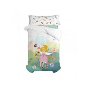 Set di copripiumino HappyFriday Mr Fox Dreaming   Multicolore Singolo 2 Pezzi