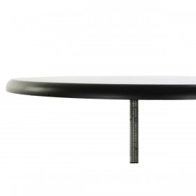 Tavolo aggiuntivo DKD Home Decor 8424001831456 60 x 60 x 105 cm Naturale Nero Metallo Legno