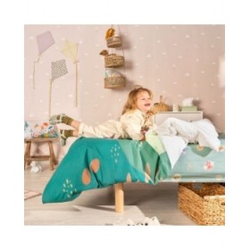 Set di copripiumino HappyFriday Mr Fox Dreaming   Multicolore Singolo 2 Pezzi