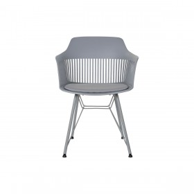Sedia DKD Home Decor Grigio chiaro 56 x 53 x 81 cm