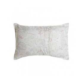 Cuscino DKD Home Decor Bianco Poliestere Floreale 60 x 10 x 40 cm