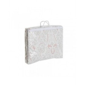 Trapunta DKD Home Decor Marrone Beige Singolo 180 x 260 x 1 cm