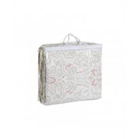 Trapunta DKD Home Decor Marrone Beige Osimano 270 x 270 x 1 cm