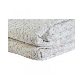 Trapunta DKD Home Decor Marrone Beige Osimano 270 x 270 x 1 cm