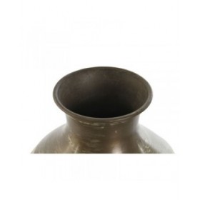 Vaso Home ESPRIT Verde Alluminio 18 x 18 x 30 cm