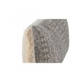 Cuscino Home ESPRIT Grigio Naturale Boho 50 x 8 x 30 cm