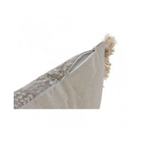 Cuscino Home ESPRIT Grigio Naturale Boho 50 x 8 x 30 cm