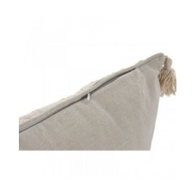Cuscino Home ESPRIT Beige Naturale Boho 50 x 8 x 30 cm
