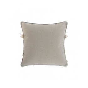 Cuscino Home ESPRIT Bianco Nero Boho 45 x 8 x 45 cm