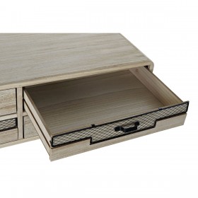Mobile TV DKD Home Decor Metallo Legno di  paulownia (115 x 61 x 43 cm)
