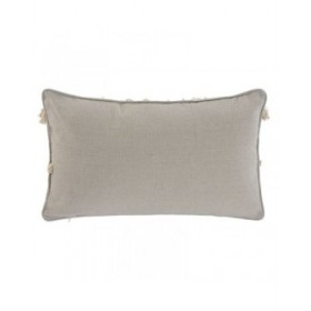 Cuscino Home ESPRIT Bianco Nero Boho 50 x 8 x 30 cm