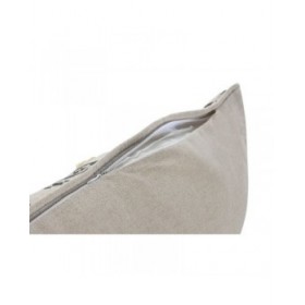 Cuscino Home ESPRIT Bianco Nero Boho 50 x 8 x 30 cm