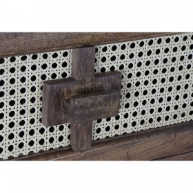 Credenza DKD Home Decor Rattan Legno di mango (150.5 x 40.5 x 86 cm)