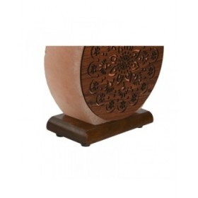 Lampada da tavolo Home ESPRIT Marrone Rosa 15 W 220 V