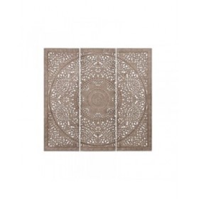 Testiera del Letto Home ESPRIT Naturale 180 x 3,5 x 180 cm