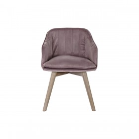 Sedia da Sala da Pranzo DKD Home Decor Rosa Naturale 56 x 55 x 70 cm 56 x 55 x 74 cm 56 x 47 x 72,5 cm