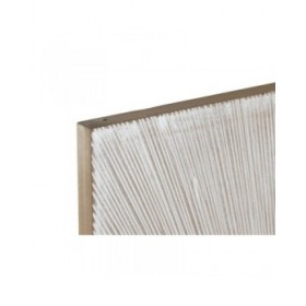Testiera del Letto Home ESPRIT Bianco 160 x 3 x 80 cm
