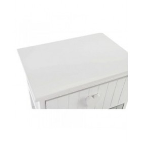 Cassettiera Home ESPRIT Bianco Grigio 40 x 29 x 73 cm