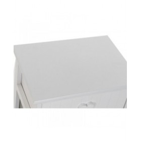 Cassettiera Home ESPRIT Bianco Grigio 40 x 29 x 58 cm
