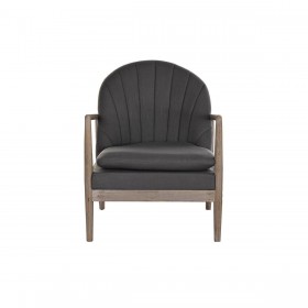 Poltrona DKD Home Decor Grigio scuro Abete Plastica 68 x 69 x 89 cm 67 x 70 x 89 cm
