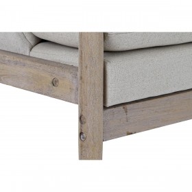 Poltrona DKD Home Decor Beige Abete 69 x 68 x 89 cm