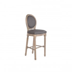 Sgabello DKD Home Decor Grigio scuro Abete 48 x 54 x 118 cm