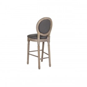 Sgabello DKD Home Decor Grigio scuro Abete 48 x 54 x 118 cm
