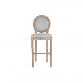 Sgabello DKD Home Decor Grigio Grigio chiaro Abete 48 x 42 x 121 cm