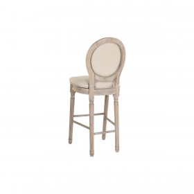 Sgabello DKD Home Decor Abete 48 x 60 x 117 cm Beige