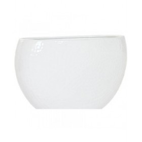 Vaso Home ESPRIT Bianco Alluminio 54 x 24 x 36 cm 54 x 25 x 36 cm (5 Unità)