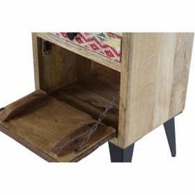 Cassettiera DKD Home Decor Metallo Legno di mango (45 x 35 x 120 cm)