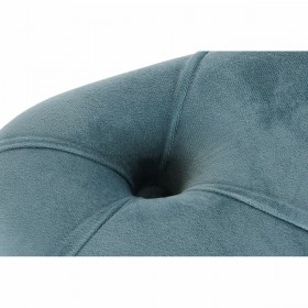 Panca DKD Home Decor   Azzurro Poliestere Velluto Legno MDF (88 x 53 x 48 cm)