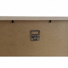 Portafoto da Parete DKD Home Decor 32,5 x 1,5 x 45 cm Cristallo Naturale Marrone Moderno Legno MDF