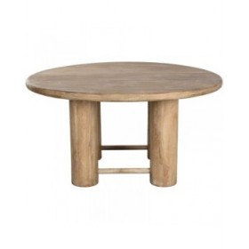 Tavolo da Pranzo Home ESPRIT Marrone Legno di mango 150 x 150 x 78,7 cm