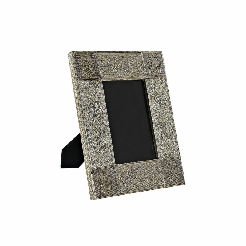 Cornice Portafoto DKD Home Decor Champagne Malva Legno Alluminio Arabo 20 x 1 x 25 cm (1 Unità)