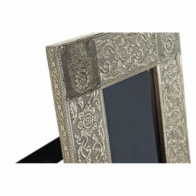 Cornice Portafoto DKD Home Decor Champagne Malva Legno Alluminio Arabo 20 x 1 x 25 cm (1 Unità)