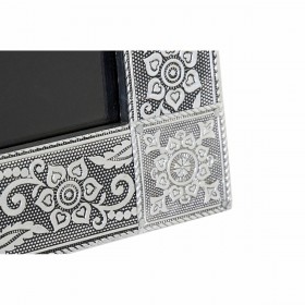Cornice Portafoto DKD Home Decor Champagne Malva Legno Alluminio Arabo 20 x 1 x 25 cm (1 Unità)