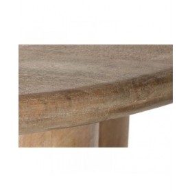 Tavolo da Pranzo Home ESPRIT Marrone Legno di mango 150 x 150 x 78,7 cm