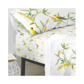 Lenzuolo con angoli HappyFriday Corniglia Multicolore 90 x 200 x 32 cm