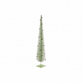 Albero di Natale DKD Home Decor Rosso Verde Plastica 22 x 22 x 120 cm