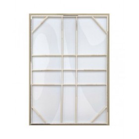 Quadro Home ESPRIT Bianco Blu Marino Moderno Città 140 x 3 x 180 cm (2 Unità)