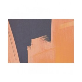 Quadro Home ESPRIT Azzurro Arancio Astratto Città 103 x 4,5 x 143 cm (2 Unità)