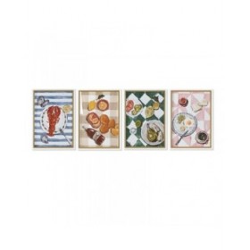 Quadro Home ESPRIT Mediterraneo 50 x 2,5 x 70 cm (4 Unità)