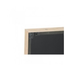 Orologio da Parete Home ESPRIT Bianco Naturale Metallo Legno di pino 60 x 8,5 x 73 cm