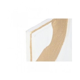 Decorazione da Parete Home ESPRIT Bianco Dorato Moderno 48 x 2,5 x 80,5 cm (2 Unità)